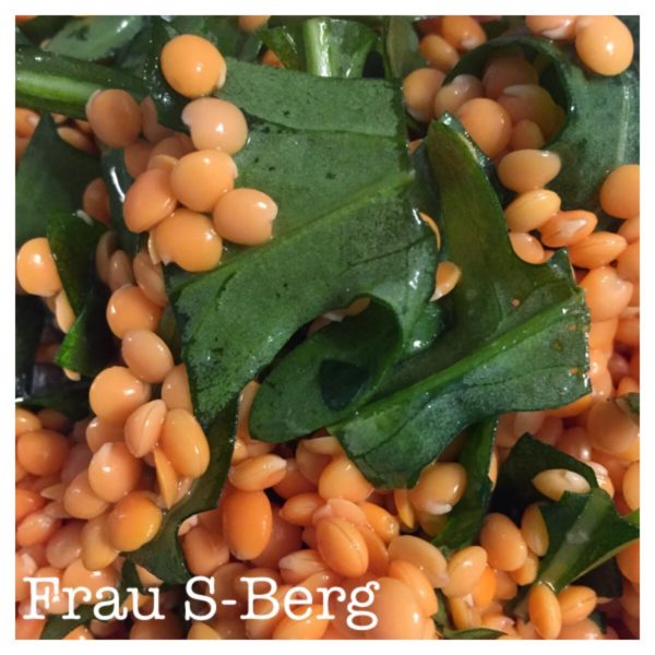 Rucola-Linsen-Salat